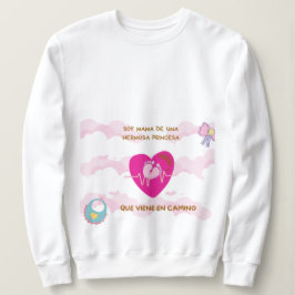 sudadera ideal para toda mamá embarazada スウェットシャツ