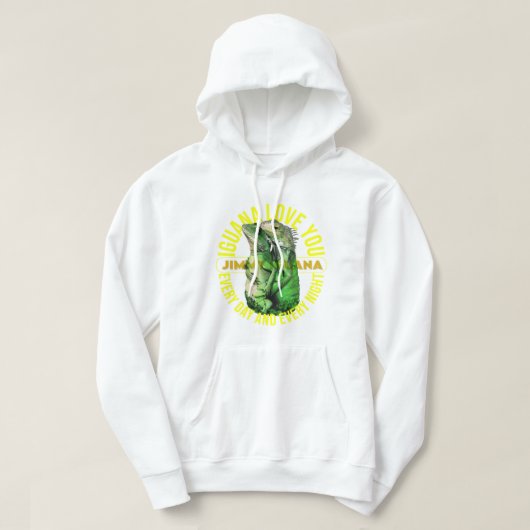 Sudadera Jimmy Iguana パーカ (デザイン正面)