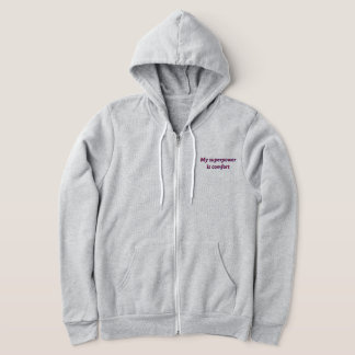 Sudadera Mujer " Mi superpoder es la comodidad" パーカ