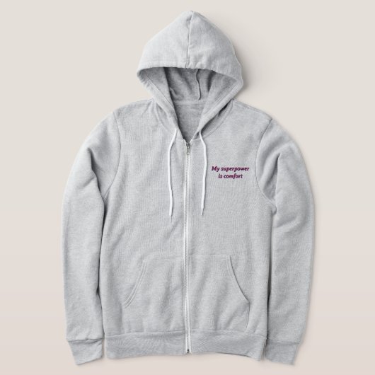 Sudadera Mujer " Mi superpoder es la comodidad" パーカ (レイダウン)