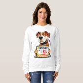 Sudadera Paciencia Baja al 5% スウェットシャツ (正面フル)