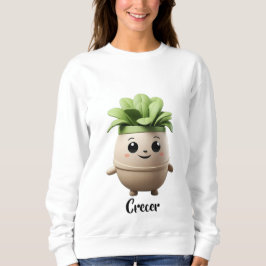 Sudadera Pipo Crecer – Ilustración Inspiradora スウェットシャツ