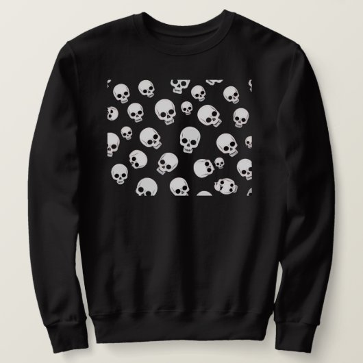 sudadera sencilla con hermoso estampado スウェットシャツ (デザイン正面)