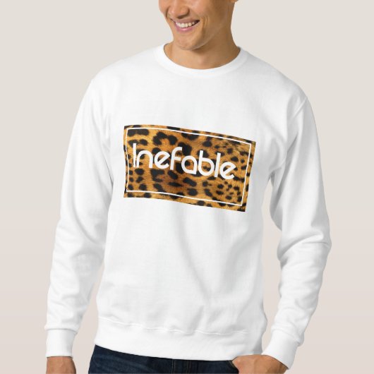 Sudadera sweatshirt ANIMAL básica logo INEFABLE スウェットシャツ (正面)