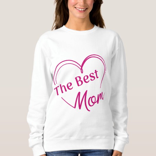 Sudadera The Best Mom スウェットシャツ (正面)