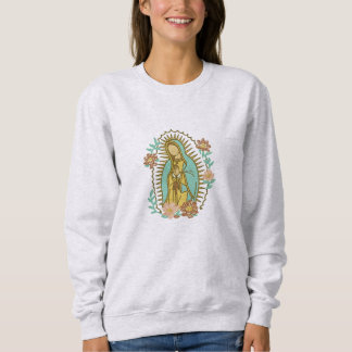 Sudadera Unisex "Virgen de Guadalupe" Fe y arte スウェットシャツ