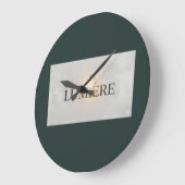 SUDADERAS ラージ壁時計 (傾斜)