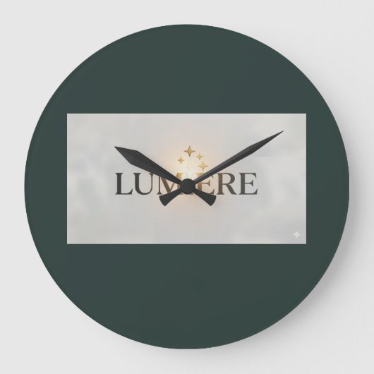 SUDADERAS ラージ壁時計 (正面)