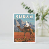 Sudan Africa Vintage Travel  ポストカード (スタンド正面)