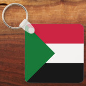 Sudan Flag キーホルダー (正面)