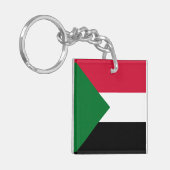 Sudan Flag キーホルダー (正面左)