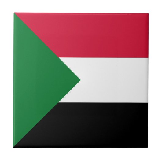 Sudan Flag タイル (正面)