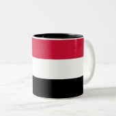 Sudan Flag ツートーンマグカップ (正面右)