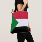 Sudan Flag トートバッグ (クローズアップ)