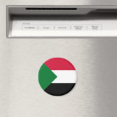 Sudan Flag マグネット (インサイチュ (食洗機))