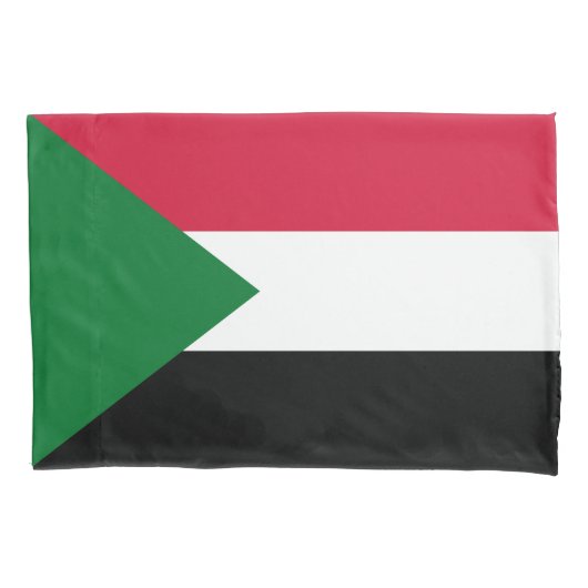 Sudan Flag 枕カバー (正面)