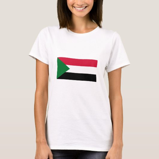 Sudan Flag Tシャツ (正面)