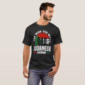 Sudanese Sudan Sudanese Flag Fathers Day Tシャツ (正面フル)