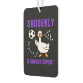 Suddenly a soccer expert カーエアーフレッシュナー (左)