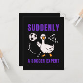 Suddenly a soccer expert カード (正面/裏面インサイチュ)