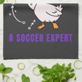 Suddenly a soccer expert キッチンタオル (折り畳み)