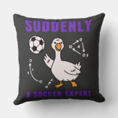 Suddenly a soccer expert クッション (裏面)