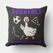 Suddenly a soccer expert クッション (正面)