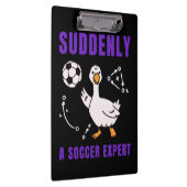 Suddenly a soccer expert クリップボード (右)