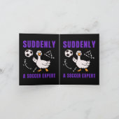 Suddenly a soccer expert シーズンカード (内部)