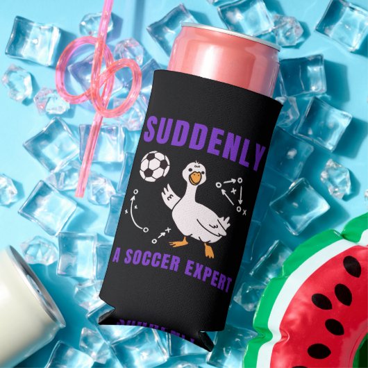 Suddenly a soccer expert スリム缶クーラー (インサイチュ 夏)