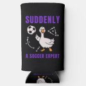 Suddenly a soccer expert スリム缶クーラー (裏面)