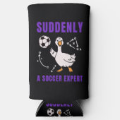 Suddenly a soccer expert スリム缶クーラー (正面)