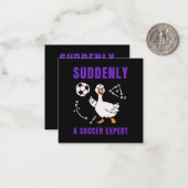 Suddenly a soccer expert ノートカード (正面/裏面インサイチュ)