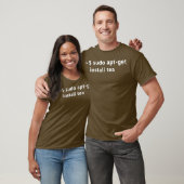 sudo apt-get install 紅茶 楽しい リヌ tシャツ (ユニセックス)