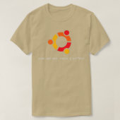 sudo apt get install caffein tシャツ (デザイン正面)