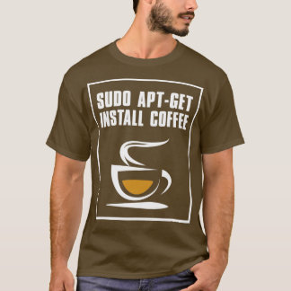 sudo aptgetインストールコーヒー tシャツ