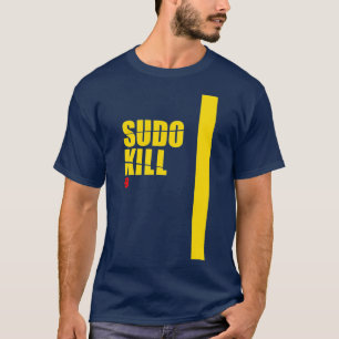 sudo Kill devops linux ubuntu centos pid Tシャツ
