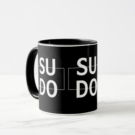 sudo Linux マグカップ (正面左)