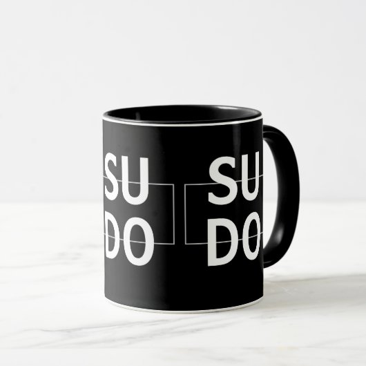sudo Linux マグカップ (正面右)