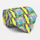 Sudokuのステンドグラスのデザイン ネクタイ (ロール)
