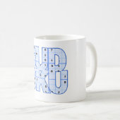 Sudokuのマグ コーヒーマグカップ (正面右)