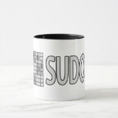 SUDOKUのマグ-スタイル、色を選んで下さい マグカップ (中央)