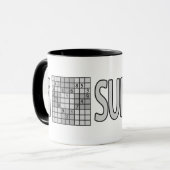 SUDOKUのマグ-スタイル、色を選んで下さい マグカップ (正面左)