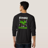 Sudokuアンアドベンチャーパズル恋人 スウェットシャツ (裏面フル)