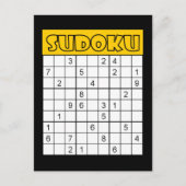 Sudokuカード ポストカード (正面)