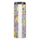 Sudokuワンミニマルモダンリストバウハウスジオメトリアート タンブラー (裏面)