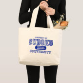 Sudoku大学 ラージトートバッグ (正面(商品))