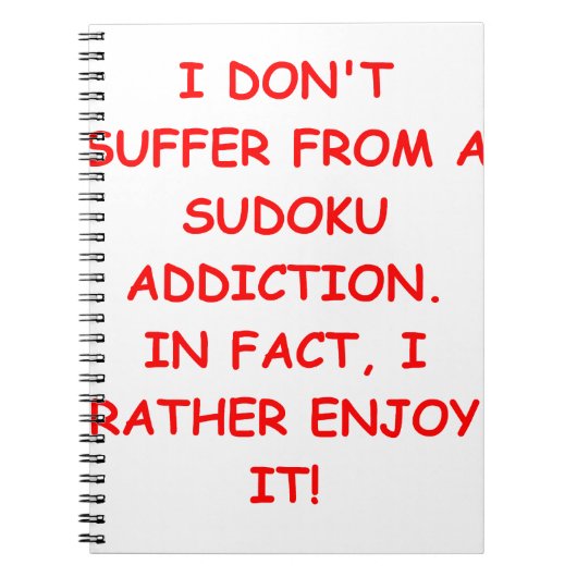 SUDOKU ノートブック (正面)