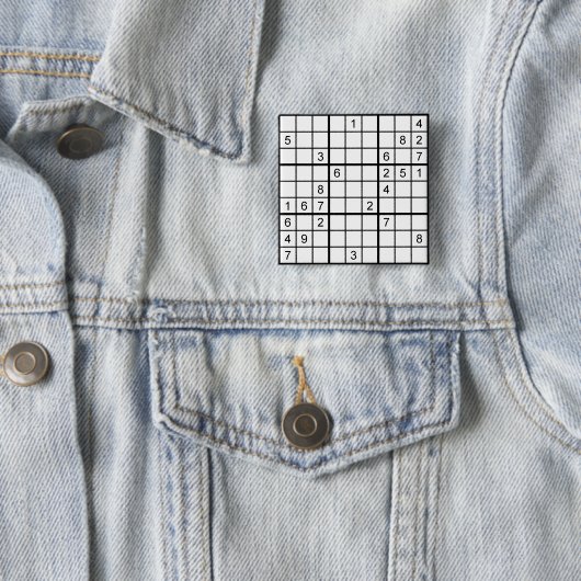 sudoku 缶バッジ (インサイチュ)