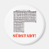 Südstadt Köln: Kranhaus! マグネット (正面)